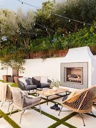 أضف سحرًا إلى حديقتك أفكار ديكور شوايات مميزة